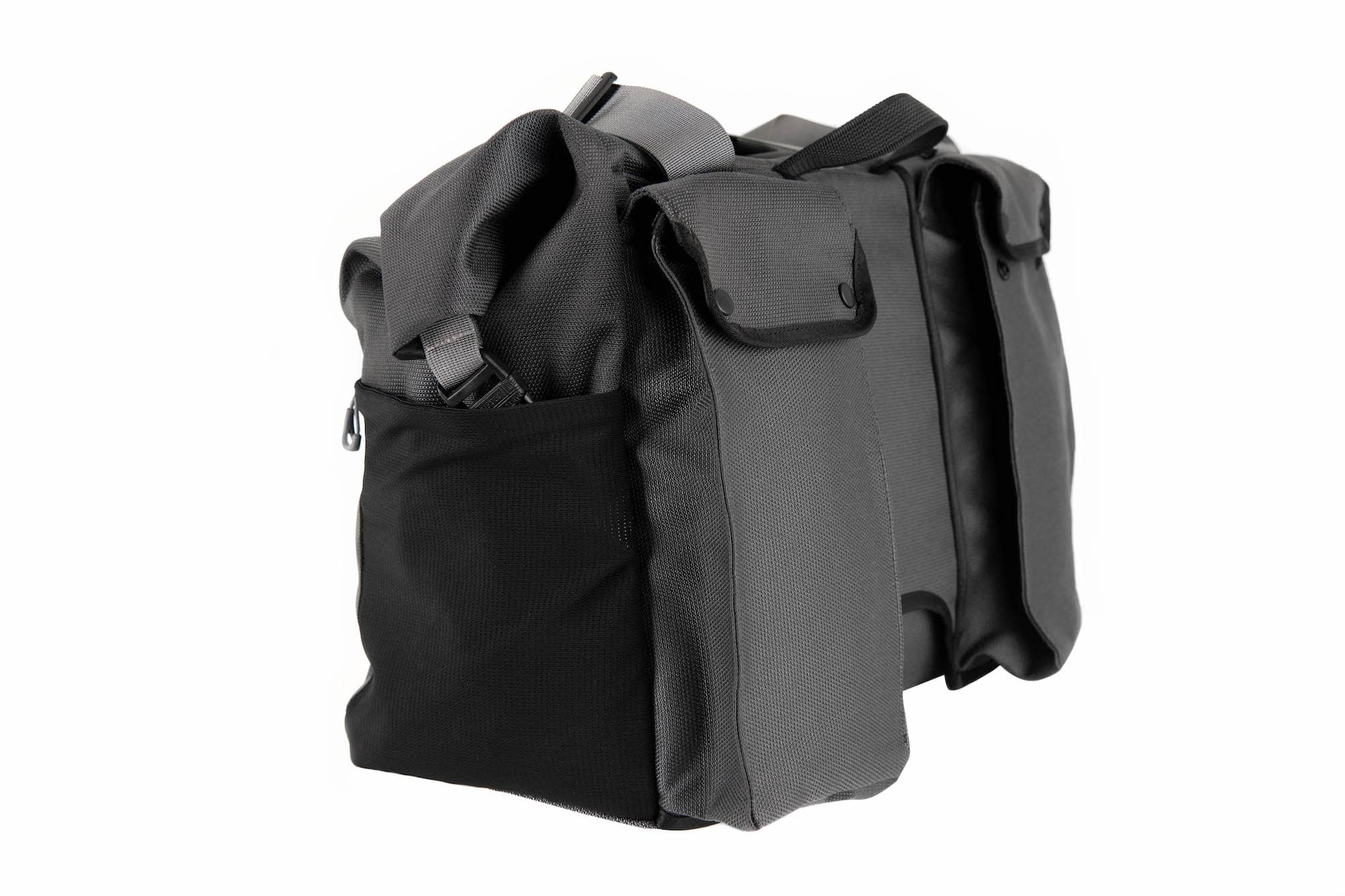 Brompton Borough Roll Top Bag Large in Dark Grey