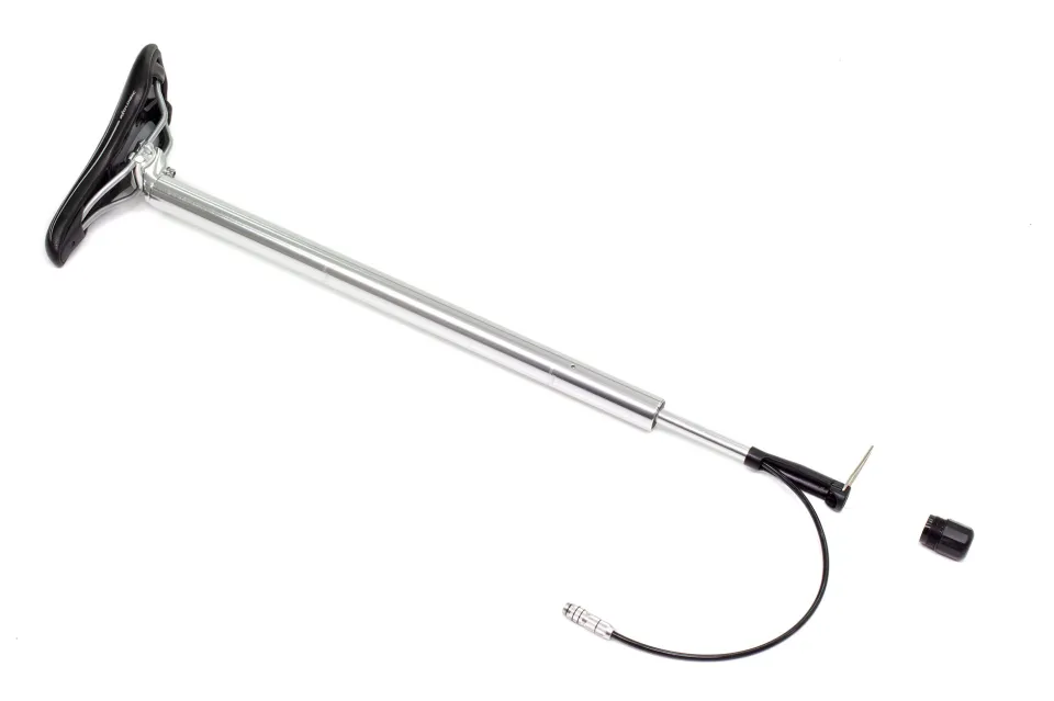 TERN - tige de selle pompe argent, dumoulin bicyclettes, montreal, 1